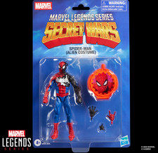 Marvel Legends Secret Wars Spider-Man Alien Costume Figure Stock