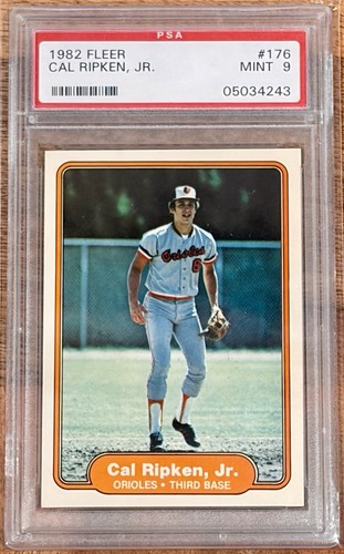 Cal Ripken Jr. #176 1982 Fleer card