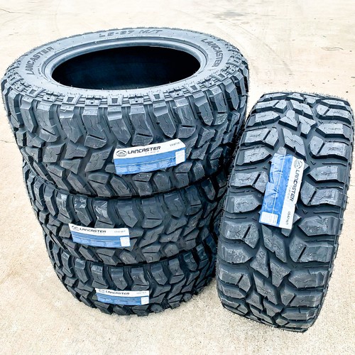 4 Tires LT 35X12.50R15 Lancaster LS-67 M/T MT Mud Load C 6 Ply - Picture 1 of 12