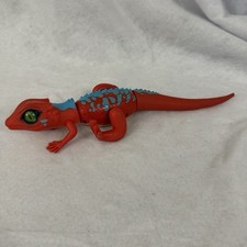 Zuru Robo Alive Lurking Red Robotic Lizard 13.5" Realistic Toy Pet WORKING