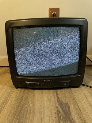 Sansui 13'' Color CRT TV TVM1315C 2001 No Remote Orion Retro