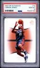 2007 SP AUTHENTIC LEBRON JAMES CARD #78 *GRADED PSA GEM MINT 10 - CAVS