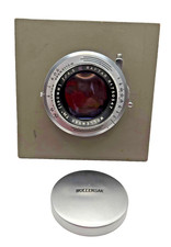 Wollensak Raptar 7 1/2" 190mm F4.5 W coated Lens w/Alphax shutter  board 750547
