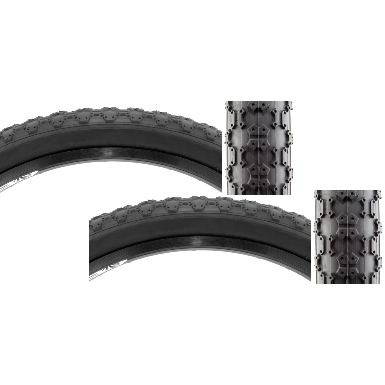 Pack of 2 Sunlite UtiliT MX3 20x2125 Wire TPI 40 BlackBlack Reflective Road 7990₽