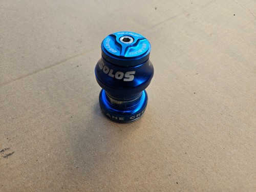 Cane Creek Solos 1-1/8" Threadless Headset Blue Road Mountain Bike