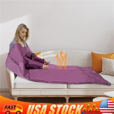 Portable Sauna Blanket Infrared Sauna Blanket with Sleeves Remote Control