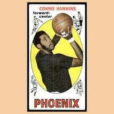 Connie Hawkins Rookie #15 1969 Topps Phoenix Suns Basketball Card NBA EX. rookie card picture