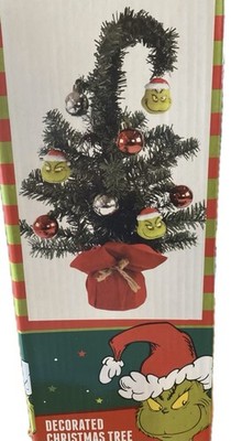 The Grinch Dr. Seuss 12.5  Tall Decorated Christmas Tree 2025.   New