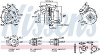 Nissens 93830 Lader, Aufladung Passend FüR Nissan Renault