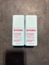 Glow Serum 2 pack- BYOMA 1.35 fl oz - New- 2 pack