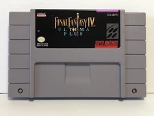 Final Fantasy IV Ultima Plus (Custom Reproduction, 1991, SNES) – TESTED WORKING