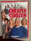 Cheaper by the Dozen (DVD, 2004) AMAZING DVD IN PERFECT CONDITION!! DISC AND CAS