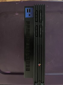 Sony PlayStation 2 Black Console With No Cables Just The Console