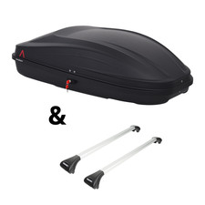 Für Alfa Romeo 159 Sportwagon 939 - Dachträger Menabo Ariete & Dachbox Spark 320