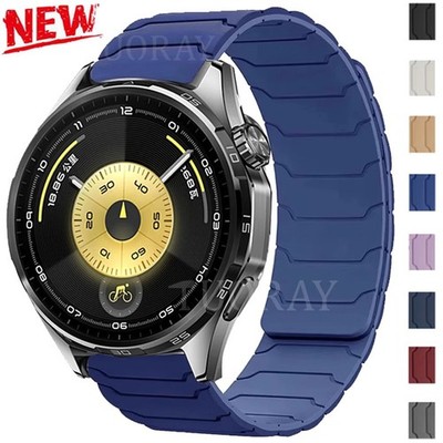 Magnet Silikon Armband für Huawei Watch GT6 GT5 GT4 Pro 46mm GT 3 2E Watch 5 4 3
