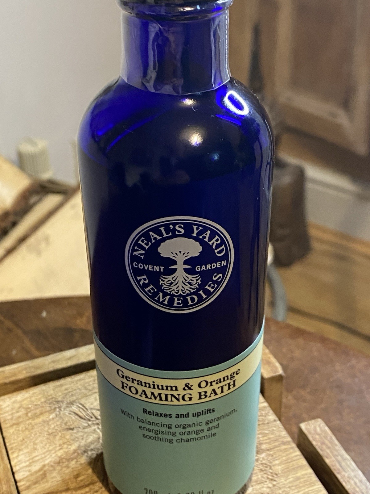 Neal's Yard Remedies Geranium & Orange Foaming Bath 200ml - BN RRP £19  Free P&P