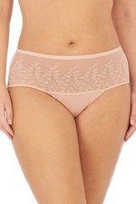 NWT NATORI - PANTY - FRAME - FULL BRIEF - CAMEO ROSE - SIZE L