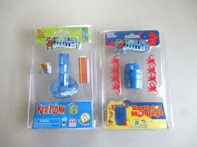 Hasbro 2020 The Worlds Smallest KERPLUNK & BARREL of MONKEYS Games New