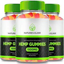 (3 Pack) Nature's Elixir Gummies, Health & Wellness Support Gummy (180 Gummies)