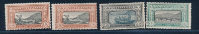 KINGDOM 1923 BEAUTIFUL MANZONI Serietta 4 Values New MH Saxon 100.00 Euro...