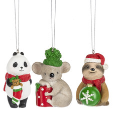 Whimsical Animals Ornaments