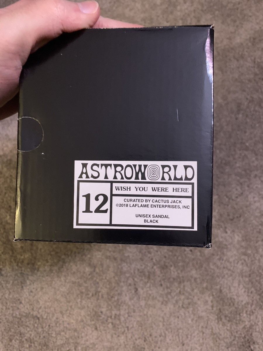 Travis Scott Color Logo Slides Travis Scott Astroworld | eBay display picture 3