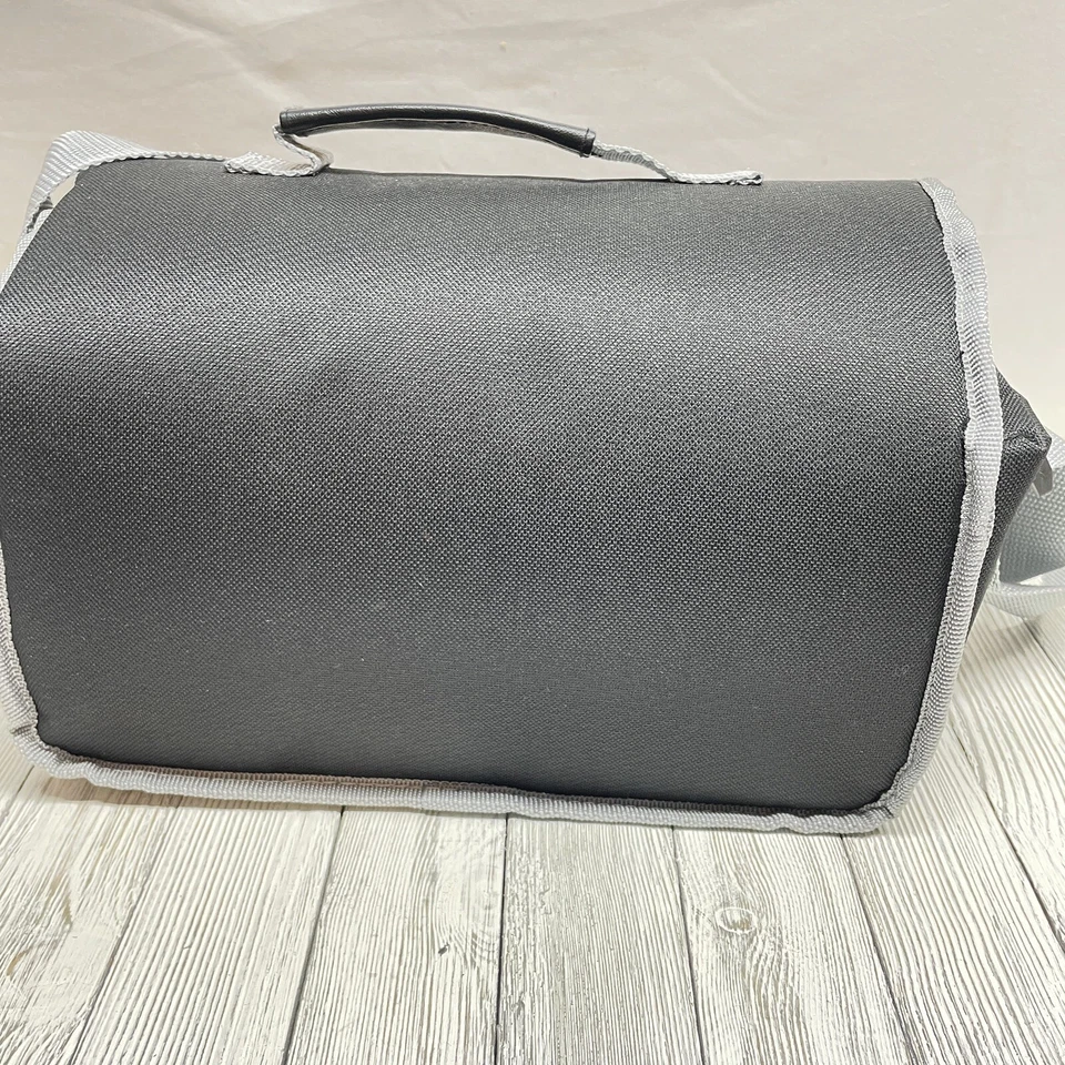 Zeikos Estuche Negro para Cámara 11" W x 7" H x 6" Correa de Ajuste Profundo y Cierre de Clip Foto 4 de 4