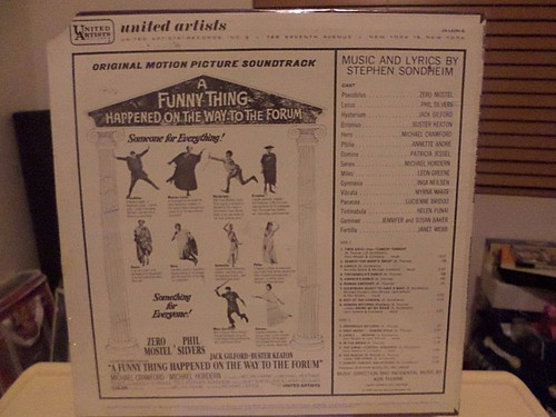 FUNNY THING HAPPENED ON THE WAY TO THE FORUM UA-LA284-G SEALED!!! 1966 COLLECTOR - Picture 4 of 5