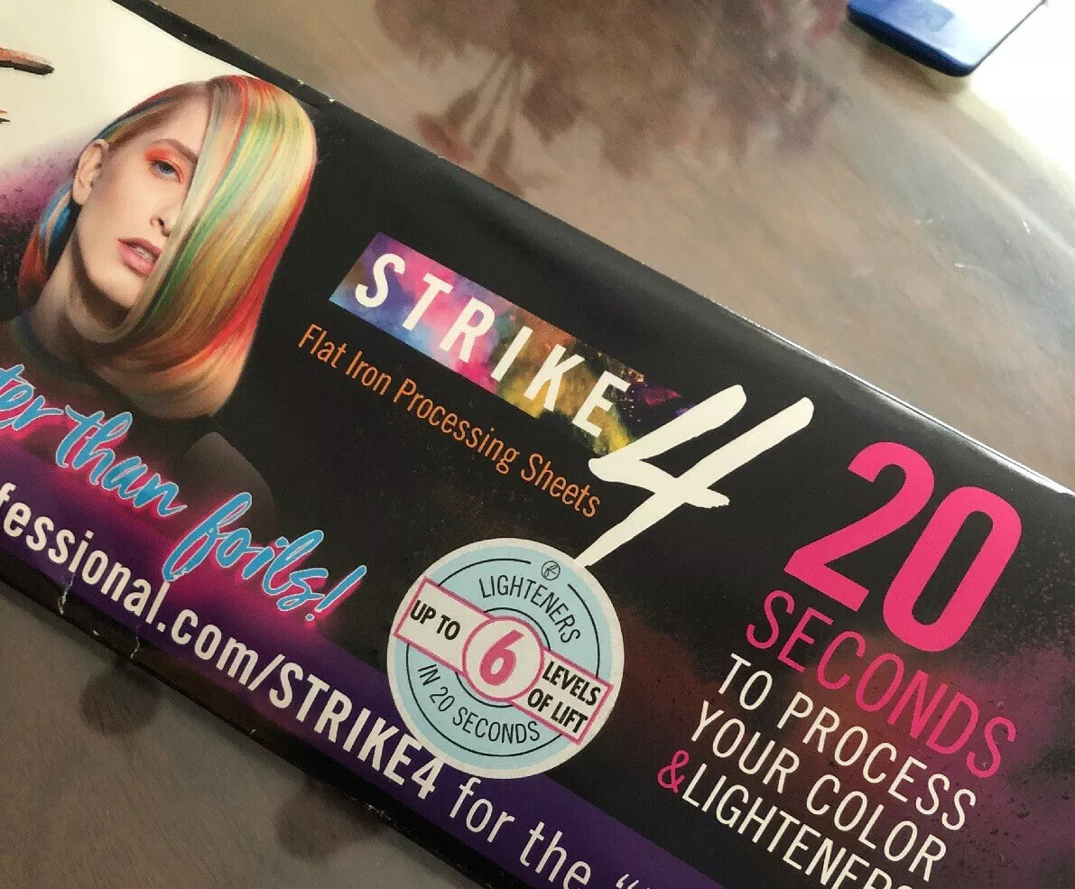 Framesi+Strike+4++10+Flat+Iron+Processing+Sheets+Highlights+in+seconds