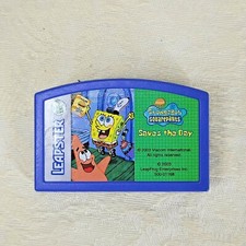 Leap Frog Leapster Learning Game Cartridge Spongebob Squarepants Saves The Day
