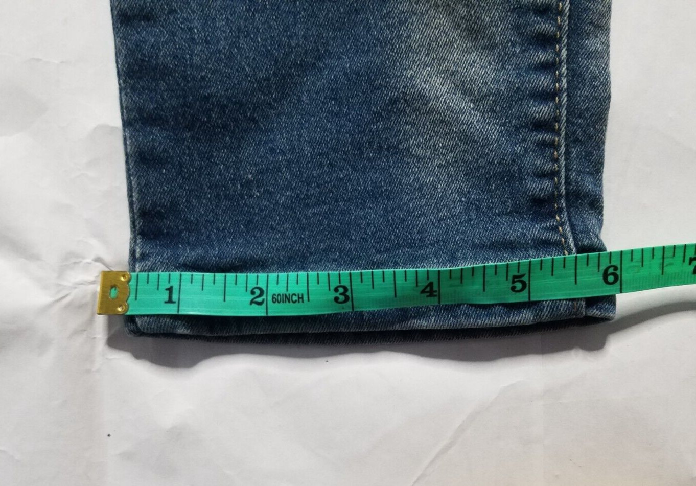 Kaalu Jeans Mens Size 34x30 Denim Blue Cotton Blend