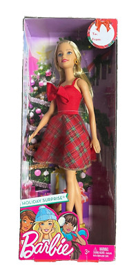 2016 Holiday Surprise Barbie Doll NRFB