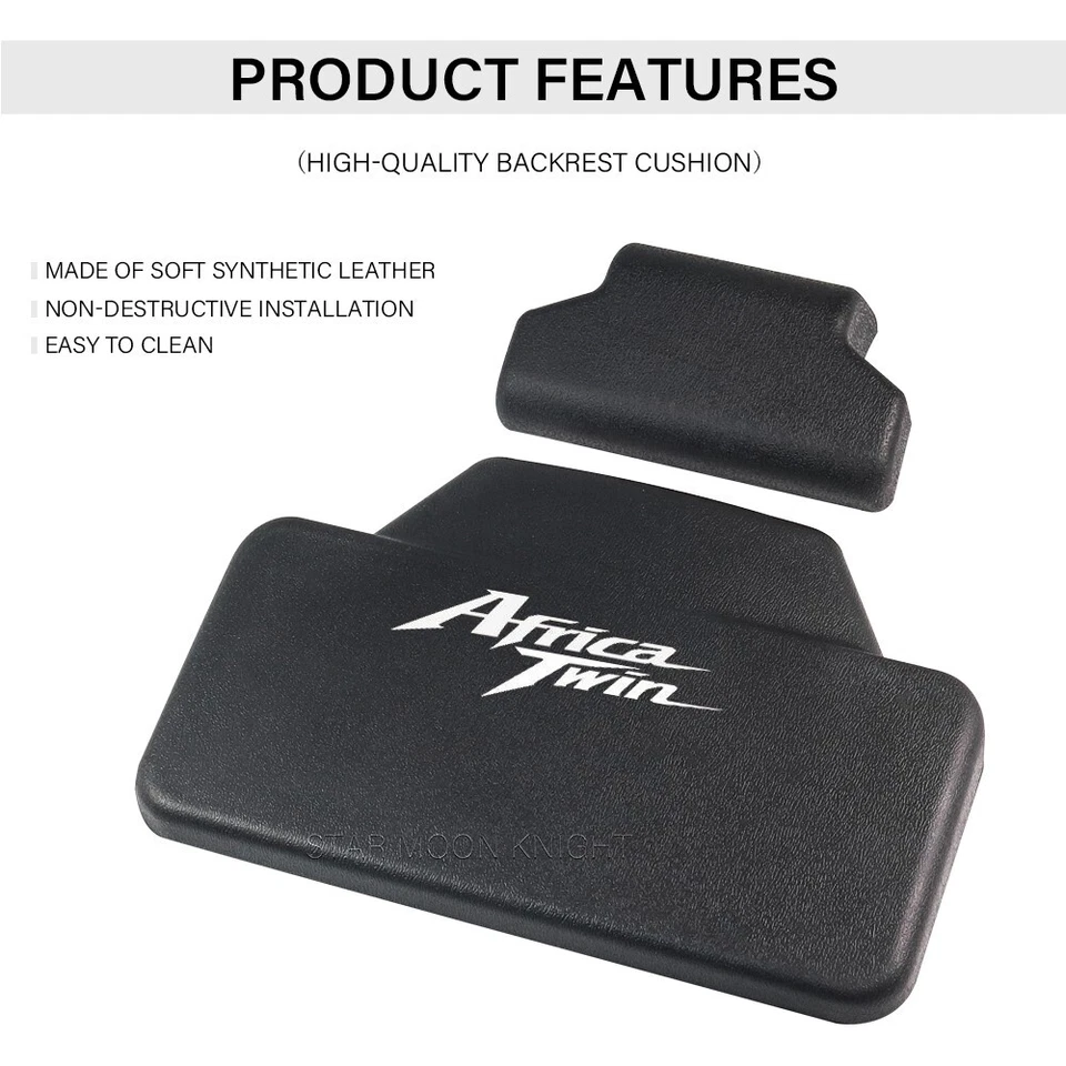Lazy Back Rest Pad For Honda Africa Twin CRF1000L CRF1100L Adventure Sports - Image 2 of 4