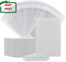 Earring Cards, Set Earring Making Supplies with 100 Pcs Earring Holder Cards 200