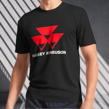 Massey Ferguson Classic Essential Active Logo Men's T-Shirt Funny Size S to 5XL