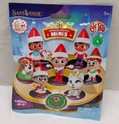 Elf On The Shelf And Elf Pets Minis - 1 Mini Figurine - Collect All 8! Series 4.