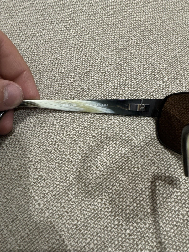 Marco de aviador Maui Jim Little Maks MJ 771 03M azul mate rosa polarizado Maui Foto 3 de 4