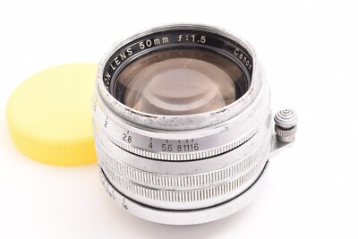 ★Canon 50mm f/1.5 ライカLマウント CANON 50mm/F1.5 Leica 39mm LTM screw mount #12553 kjm 230110 | eBay