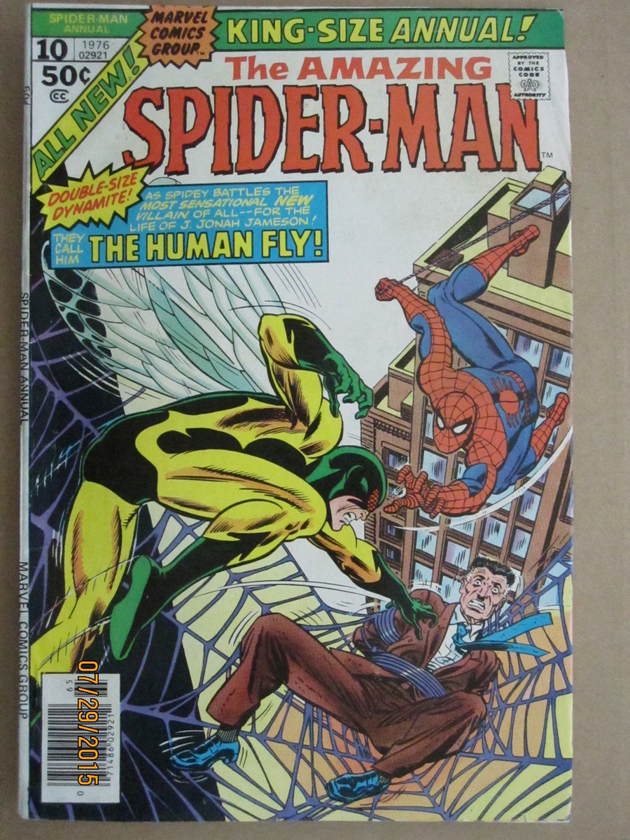 1976 MARVEL COMICS THE AMAZING SPIDER-MAN KING-SIZE ANNUAL #10 | eBay