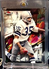 2024 Topps Finest Silver Foil Dallas Cowboys CALVIN HILL Insert #18 Common Yale