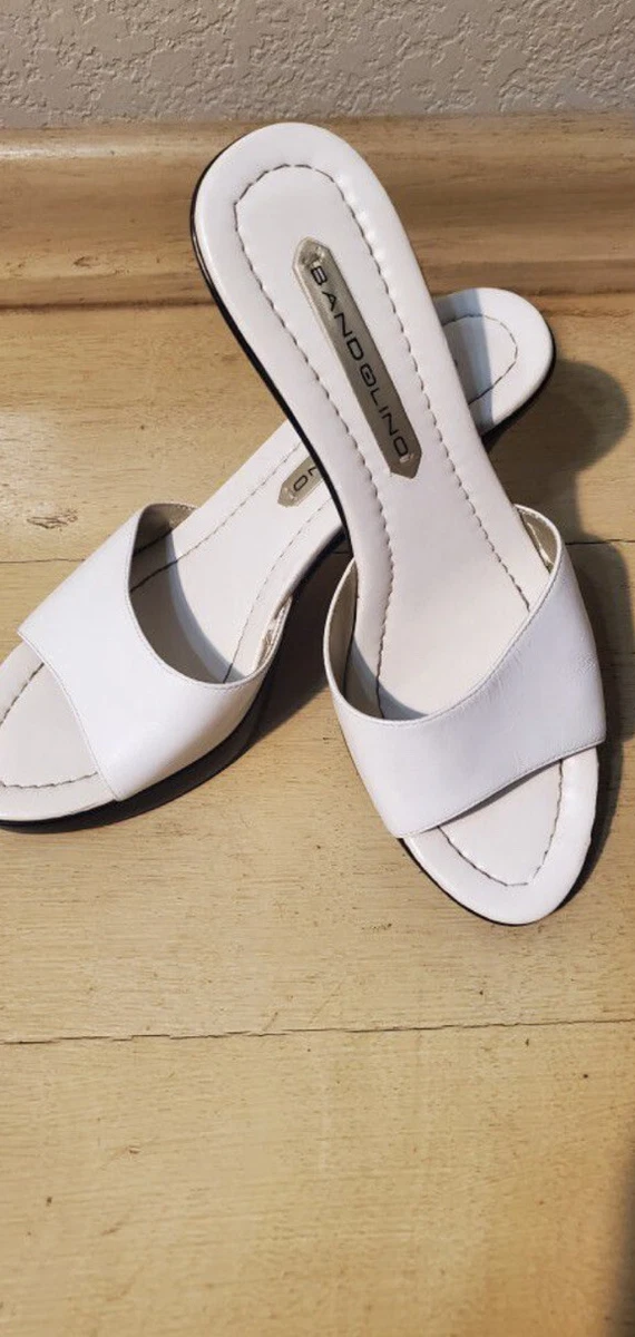 Bandolino white shop shoes