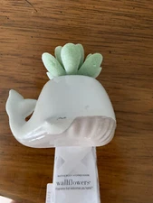 Bath & Body Works Wallflower Plug In Diffuser Gold Whale Succulents Cactus New