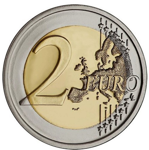 2 Euro 100. Jahrestag Sportveranstaltungen Slowakei - Eishockey WM 2025 - Bild 2 von 2