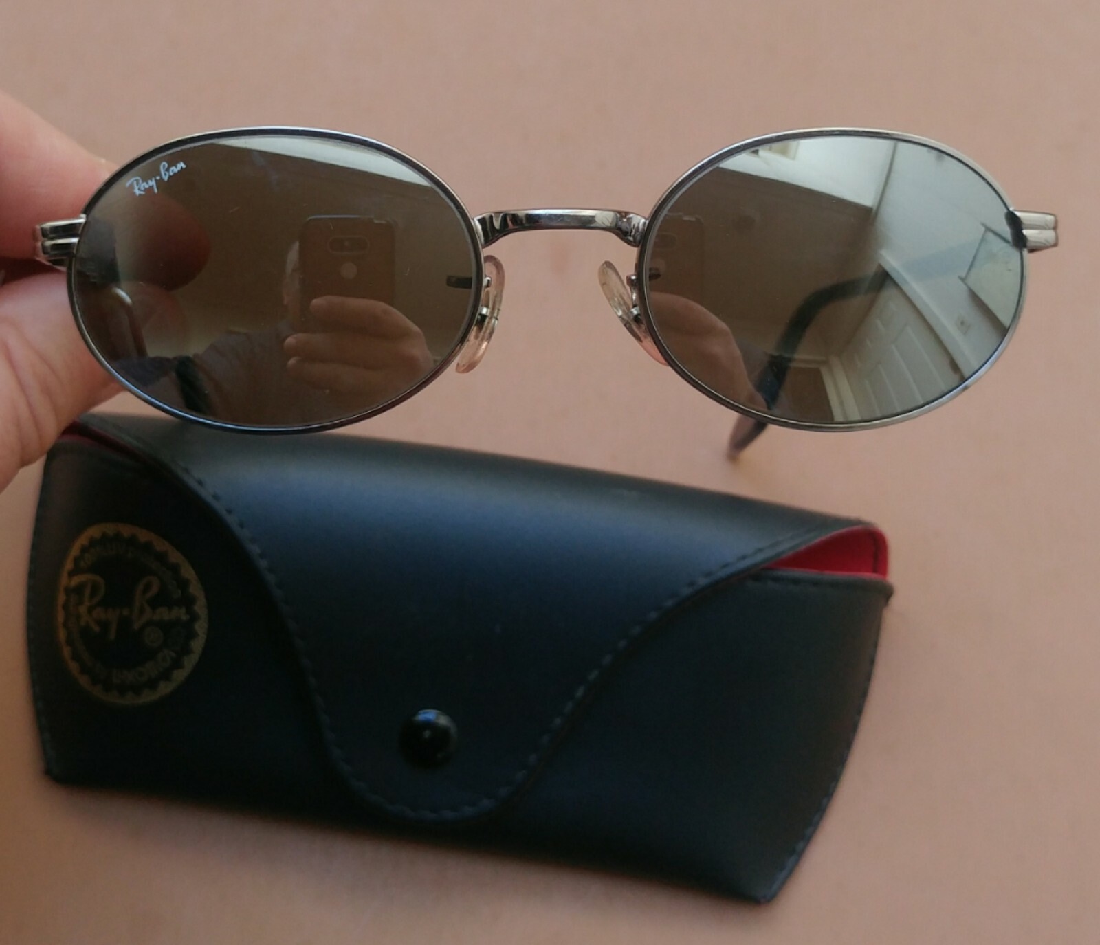 ray ban chrome