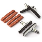 Clarks V Brake Pads MTB Hybrid and Inserts Threaded Post 70mm (CP513 XTR) X2