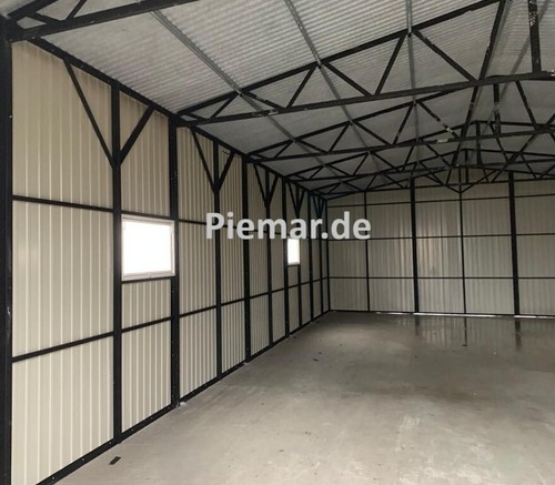 Blechgarage 7x9x3,75m Garage Lager Halle | inkl. Lieferung und Montage |28723! - Bild 5 von 6