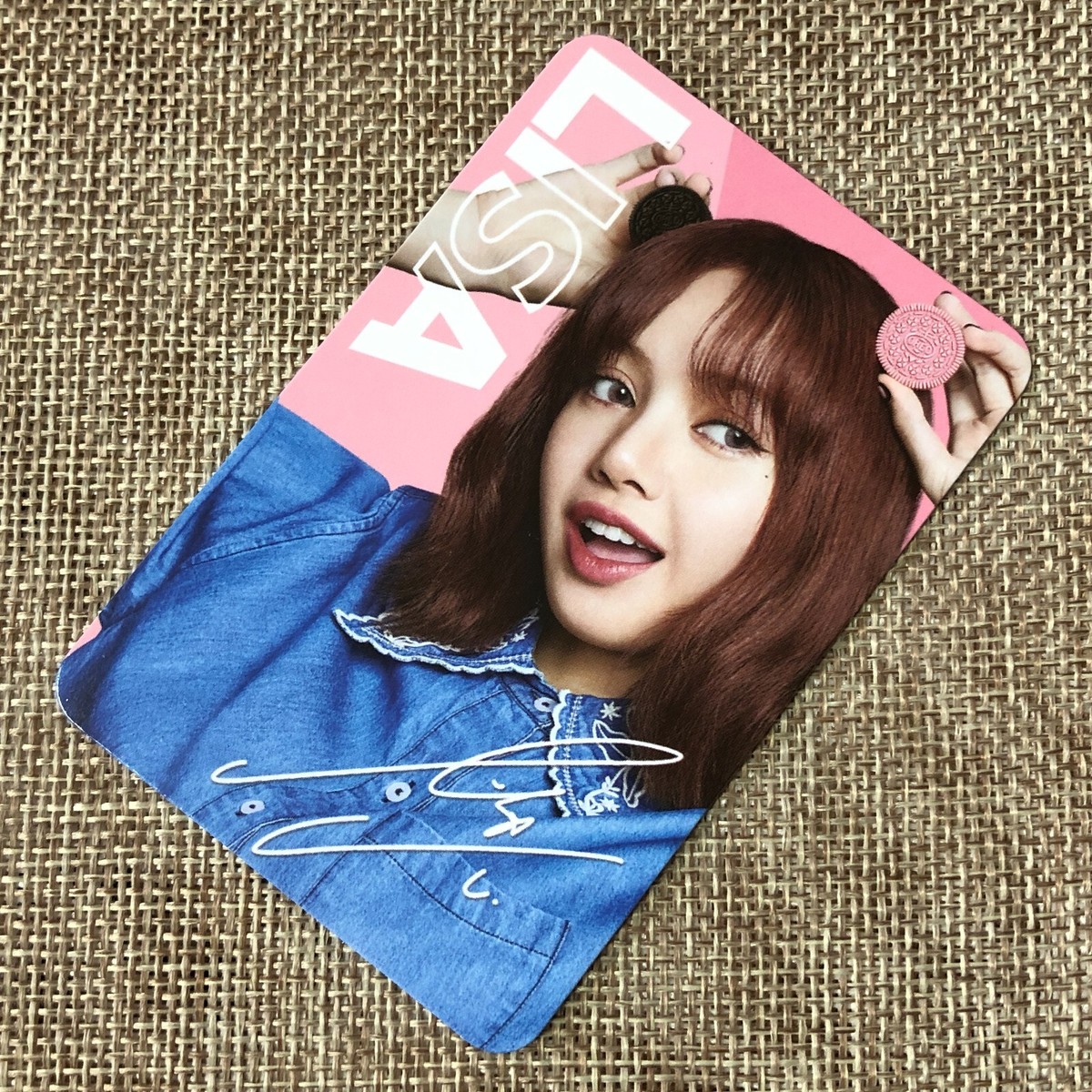 BLACKPINK LISA [ OREO X BLACKPINK ] Official Limited