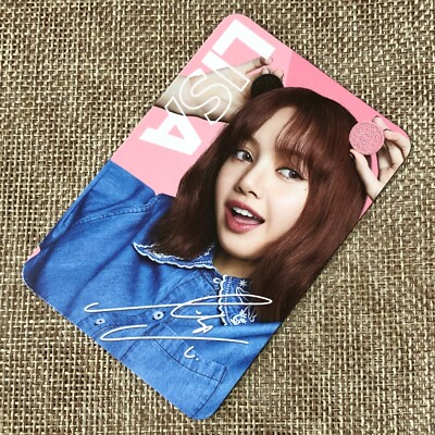 邦楽 blackpinkxlisa0 BLACKPINK LISA [ OREO X BLACKPINK ] Official Limited