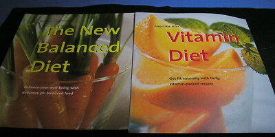 2 cookbooks - Vitamin diet and The New Balanced Diet