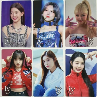 K-Pop Idol 6pcs Ive Wonyoung Gaeul Liz Lee Seo Limited Edition